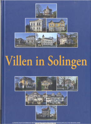 Villen in Solingen : bürgerliche Wohnhäuser zwischen 1860 und 1950