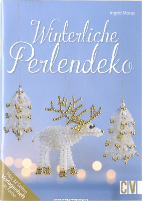 Winterliche Perlendeko