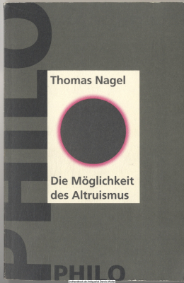 Die Möglichkeit des Altruismus