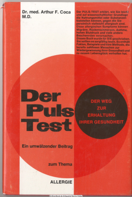 Der Puls-Test : der Weg zur Erhaltung ihrer Gesundheit
