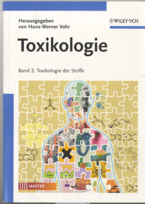 Toxikologie. Bd. 2., Toxikologie der Stoffe