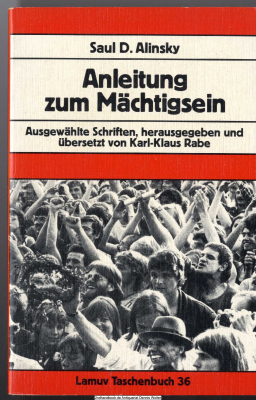 Anleitung zum Mächtigsein : ausgew. Schr.