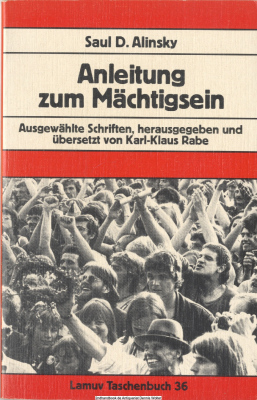 Anleitung zum Mächtigsein : ausgew. Schr.