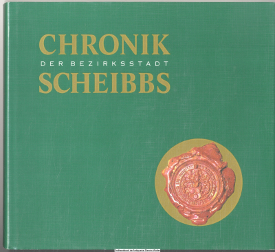 Chronik der Bezirksstadt Scheibbs