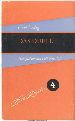 Das Duell : Hörspiel um d. Fall Nitribitt