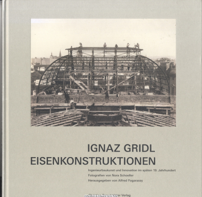 Ignaz Gridl - Eisenkonstruktionen : Ingenieurbaukunst uns Innovation im späten 19. Jahrhundert