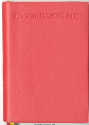 Im Vorübergehn