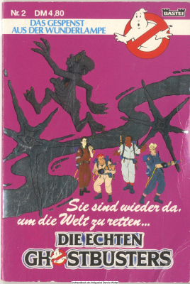 Die echten Ghostbusters. Nr. 2., Das Gespenst aus der Wunderlampe