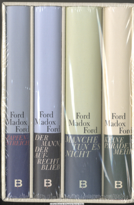 Das Ende der Paraden. Gesamtausgabe in 4 Bänden