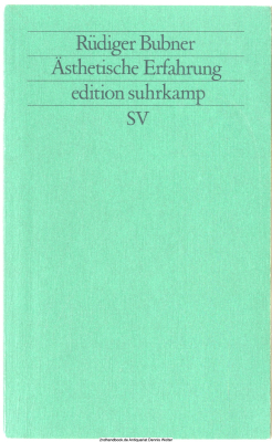Ästhetische Erfahrung
