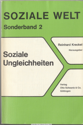 Soziale Ungleichheiten