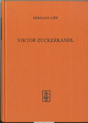 Das musikanthropologische Denken von Viktor Zuckerkandl