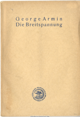 Die Technik der Breitspannung : Ein Beitr. über d. horizontal-vertikalen Spannkräfte beim Aufbau d. Stimme nach d. Stauprinzip