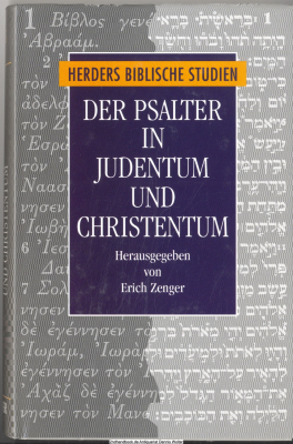 Der Psalter in Judentum und Christentum