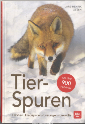 Tier-Spuren : Fährten - Fraßspuren - Losungen - Gewölle