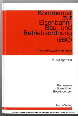 Kommentar zur Eisenbahn-Bau- und Betriebsordnung (EBO)