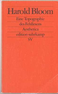 Eine Topographie des Fehllesens
