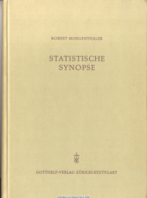 Statistische Synopse