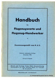 Handbuch für Flugzeugwarte und Flugzeug-Handwerker