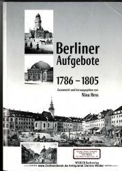 Berliner Aufgebote : 1786 - 1805