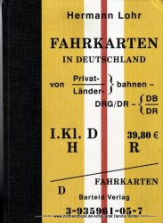 Fahrkarten in Deutschland : 1835 - 1970