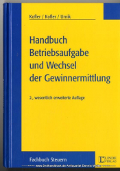 Handbuch Betriebsaufgabe und Wechsel der Gewinnermittlung