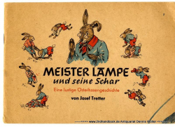 Meister Lampe und seine Schar : Eine lustige Osterhasengeschichte