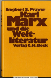 Karl Marx und die Weltliteratur