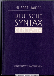 Deutsche Syntax - generativ : Vorstudien zur Theorie einer projektiven Grammatik
