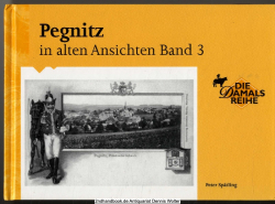 Pegnitz in alten Ansichten Bd. 3