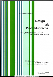 Design als Produktsprache : Der Offenbacher Ansatz in Theorie und Praxis