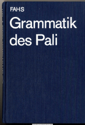 Grammatik des Pali 