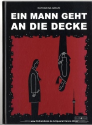 Ein Mann geht an die Decke