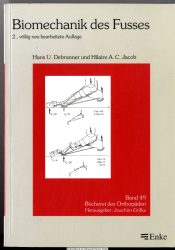 Biomechanik des Fusses : 13 Tabellen