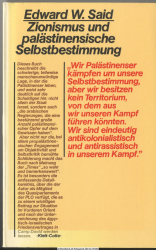 Zionismus und palästinensische Selbstbestimmung