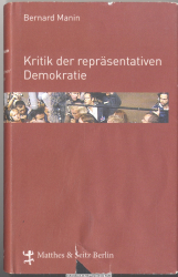 Kritik der repräsentativen Demokratie