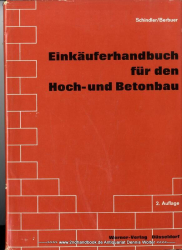 Einkäuferhandbuch für den Hoch- und Betonbau