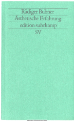 Ästhetische Erfahrung