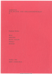 Was ernten rote Adler Tirol? Ethos?