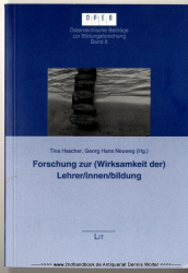 Forschung zur (Wirksamkeit der) Lehrer/innen/bildung