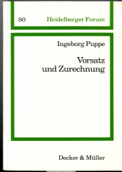 Vorsatz und Zurechnung