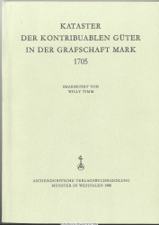 Kataster der kontribuablen Güter in der Grafschaft Mark 1705