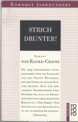 Strich drunter! : Roman