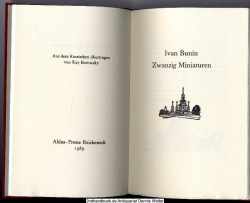Zwanzig Miniaturen