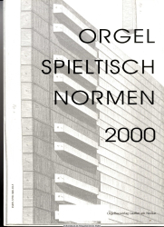 Orgelspieltischnormen 2000