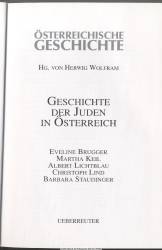 Österreichische Geschichte. Geschichte der Juden in Österreich