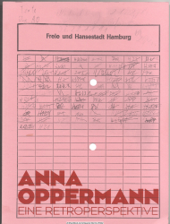 Anna Oppermann - eine Retroperspektive